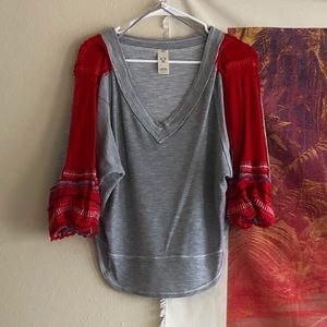 We The Free, Free People 3/4 sleeve sweater